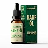 CANNAPINE® Premium Hanföl – 100 % PUR – kaltgepresst...