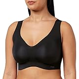 Sloggi Damen Bustier Zero Feel Bralette,Schwarz (Black...