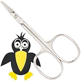 DREI SCHWERTER Germany Babyschere Baby Nagelschere Kinder Schere mit Etui 'Rabe Corbi' für Babies und Kleinkinder (527)