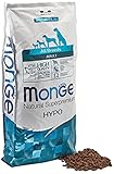 Monge Hypo Adult Salmon and Tuna, Hundefutter für alle Rassen (Hypoallergen Trockenfutter für Hunde mit Lachs und Thunfisch, Hundefutter für Sensible Hundemägen, sehr Nährstoffreich, Inhalt: 2,5 kg)