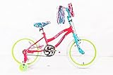 T&Y Trade 18' 18 Zoll Kinder Mädchen Mädchenfahrrad Kinderfahrrad Fahrrad Kinderrad Mädchenrad Rad Bike mit Stützräder Rücktritt Rücktrittbremse Power Girl