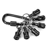 6pcs/Set Bithalter 1/4 Zoll Sechskantschraubendreher Bithalter Verlängerungsstange Schlüsselanschläge Adapter Bohrschraubendreher Bohrer Verlängerungsstange