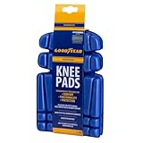 Goodyear Workwear Ergonomische starke flexible Arbeit Sicherheit Knie Pads Einsätze, 1 Paar, Blau, Universal Größe