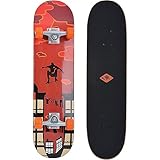 Skateboard Kicker 31, Design: Red Parkour