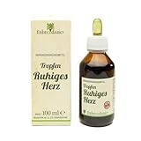 Kreislauf Tropfen Guten Herz 100ml, Tinktur mit weissdorn, herzgespann, Olive e Erdrauch, herzgespann tropfen natürliches für normale Durchblutung & Blutdruck - Made in italy