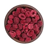 KERNenergie gefriergetrocknete Früchte - gefriergetrocknete Himbeeren ohne Zusätze, knackig & lecker, Perfekt für Müsli, Smoothies & Snacks, 100% Natürlicher Genuss - Himbeeren gefriergetrocknet 150g