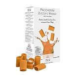 Rustichella d'Abruzzo | Paccherini Kürbis und Mango | Hartweizennudeln mit Kürbis und Mango - 1 x 250 Gr | Handwerklich hergestellte kurze Nudeln