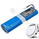 14.4V 2600mAh Ersatz akku kompatibel mit Medion MD13202, MD18500, MD18501, MD18600, MD19510, MD19511 Part No.HJ08, HA15 Staubsauger Robotic Vacuum Battery