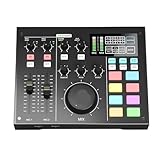 Audiomixer, Audio-Interface, Podcast-Ausrüstung, Studio-Soundkarten-Mixer, All-in-One-Digital