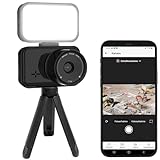 Somikon Zeitraffer Kamera: 4K-WLAN-Zeitrafferkamera, App, 20 m Farb-Nachtsicht, PIR-Sensor, Akku (Camcorder, Foto-Kamera, Videoleuchten)