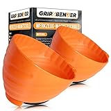 2 Stück GRIP&BENDER Werkstatt-Magnetschale, Magnetische Werkzeugschale aus ABS-Kunststoff, Magnetschüssel für Schrauben