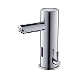 Auralum Automatischer Sensor Wasserhahn Infrarot badarmaturen waschtischarmatur Mischbatterie 18,2cm hoch