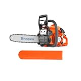 Husqvarna 135 Mark II Benzin-Kettensäge - 38 cc X-Torq® Motor, 14″-Schwert, LowVib®, Smart Start®, Air Injection™, ideal für Brennholz, Baumschnitt und Gartenpflege