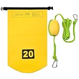 Frotox 2-in-1-Sandanker Trockenbeutel Sandankersystem 20 L Sandsack Bootsanker Wasserdichter Trockenbeutel Mit Leinenhaken Bojen Kleine Schlauchboote Ankersystem