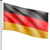 FLAGMASTER Teleskop Fahnenmast Aluminium 6,50m, 5-Fach...