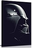 Wandbild Darth Wader, Star Wars, Leinwanddruck, A0 91x61cm (36x24in)