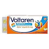 Voltaren Dolo Liquid 25 mg Weichkapseln für Schmerzlinderung mit Diclofenac, 10 St.