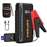 AsperX Starthilfe Powerbank 1500A 12V (Bis Zu 7,0L Benzin...