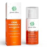 green idea PANTHENOL + 11% | hoher Gehalt an Dexpanthenol und anderen Wirkstoffen | Aloe Vera, Calendula und Avocadoöl| After-Sun-Pflege | Ekzemapflege 50 ml (1)