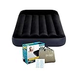 Intex DuraBeam Pillow Rest Classic Twin Matelas UNE personne Noir