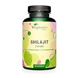 Mumijo Shilajit Kapseln | 78.000 mg Tagesdosis aus Extrakt (60:1) | Vergleichssieger 2024* | 60% Fulvinsäure + 12% Huminsäure | Orginal: Himalaya | Laborgeprüft | Dt. Produktion Vegavero