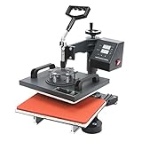 SDKEHUI 12x10In Heat Press Machine 30x25cm Transferpresse...