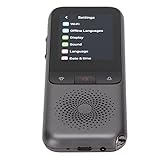T11 Sprachübersetzergerät mit 2,4-Zoll-Touchscreen, Tragbares Zwei-Wege-Smart-Übersetzungen in 138 Sprachen in Echtzeit, WLAN-Smart-Übersetzergerät für die Reisekommunikation