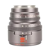 10 Mm T2.1 Cinema-Objektiv APS C 260 Grad Weitwinkelobjektiv mit Manueller Fokussierung füR R RP R5 R6 (Ti Gray)