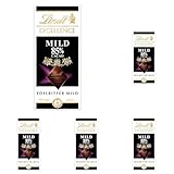 Lindt EXCELLENCE 85% Kakao - Milde Edelbitter-Schokolade | 100 g Tafel | Extra milde Bitter-Schokolade | Intensiver Kakao-Geschmack | Dunkle, Vegane Schokoladengeschenk | 100g (5er Pack)
