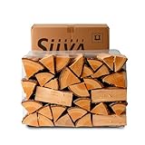 SILVA® Kaminholz Mischholz 27 kg – Ofengetrocknet ( 15%) – Brennholz-Mix aus Birke, Esche & Erle – Für Kamin, Ofen & Grill – Hoher Heizwert, Saubere Verbrennung, Geringe Aschebildung