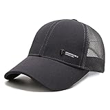 YAMEE Basecap Herren Sommer Mesh,Baseball Cap Sommer Cap Herren,Baseballkappen Sommermütze Herren Sonnenhut für Draußen Sport(Kopfumfang: 56-60cm)