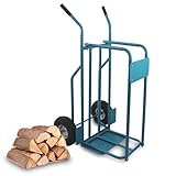 BITUXX® Brennholz Sackkarre Kaminholzkarre Brennholzkarre...