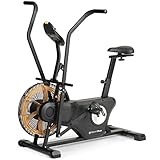 SportPlus Profi Air Bike mit Luftwiderstand für Zuhause,...