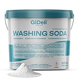 Waschsoda 5kg Natriumcarbonat NA2CO3 calziniertes Soda Waschmittel Waschpulver im Eimer