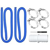 Flexibler Teichschlauch - PP PP POPPA ERSATZ | Gartenschlauch mit allem im Lieferumfang | Poolpumpe für anspruchsvolle Aufgaben und erweiterte Nutzung ohne Kompromisse