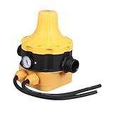 Homoyoyo Automatische Wasserpumpe Druckschalter Elektronischer Druckregler mit Rückschlagventil für Stabile Wasserversorgung Pumpensteuerung für Garten und Hauswasserwerk
