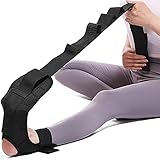 Yoga Gurt Beinstrecker Painless Legs Band mit Schlaufen Yogagurt Faszien Strecker Painlesslegs Strecke Yoga Strap für Bein Training Fitness Stretchband Gymnastik Pilates Physiotherapie Rehabilitation