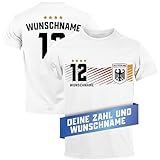 MoonWorks® Herren T-Shirt Deutschland Trikot EM 2024...