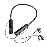 Garsent Nackenbügel-Bluetooth-Kopfhörer, 40 Stunden Lange Spielzeit, Stereo-Nackenbügel-Ohrhörer mit Mikrofon, Wasserfest, Um-den-Hals-Kopfhörer, In-Ear-Headset für Sport, Training, Büro