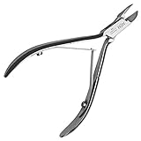 May - Profi-Diabetiker Fußpflege Eckenzange - Nagelschneider - Nagelzange - gerade Schneide - feines Modell - gehärteter Edelstahl