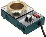 Lötschmelztopf - Bleifreies Entlötbad mit Temperaturregelung, effizientes Werkzeug für niedrige Schmelzpunkt-Metalle und Drahtverzinnung