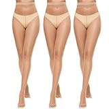 Yilanmy Damen Strumpfhose Ohne Zehen 10D Toeless...