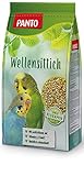 PANTO Wellensittichfutter mit Pluramin 5X 1 kg - artgerechte Saatenmischung für Wellensittiche, Vogelfutter mit natürlichem Jod