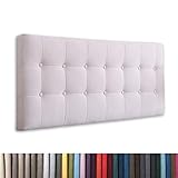 N/A Lesen Kissen Bett Rückenlehne Rückenkissen Ohne Kopfteil Weich Perfekt Zum Nachttisch Sofa Gepolstert Lendenwirbelsäule Abnehmbar Waschbar (Color : Creamy-White, Size : 180x5x60cm)