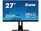 iiyama ProLite B2791HSU-B1 68,6cm (27') LED-Monitor Full-HD (VGA, HDMI, DisplayPort, USB2.0) Höhenverstellung, Pivot, schwarz