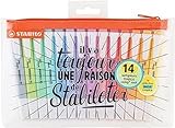 Textmarker - STABILO swing cool Pastel - 14er Pack - mit 14 verschiedenen Farben