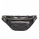 YXADGML Brusttasche Herren Sport-Brusttasche, Herren-Brusttasche, lässige Umhängetasche, Umhängetasche(Black)