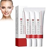 Whitening Freckle Cream,Scar Removal Treatment Cream,Skin Lightening Cream,Dunkle Flecken Sommersprossen entferner,Anti-Falten-Feuchtigkeitscreme zur Entfernung von Sommersprossen (3PC)
