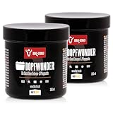 BBQ-Toro DOPFWUNDER - Die Dutch Oven Einbrenn- & Pflegepaste | 2X 250 ml | Paste für Pflege von Gusseisen Grillzubehör | Einbrennpaste auch für Grillrost, Grillplatte, Grillpfanne und mehr