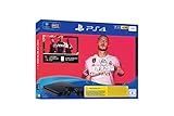 PlayStation 4 Slim - Konsole (1 TB, schwarz) inkl. FIFA 20 + 2 DualShock Controller